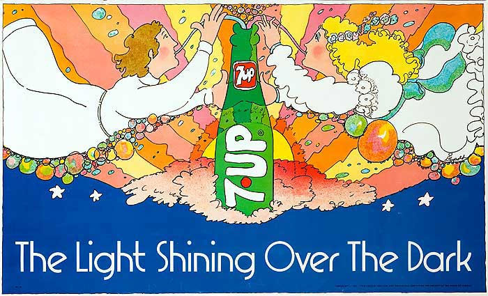 Colorful Psychedelic Advertisements From Between The 1960s And Early 1970s